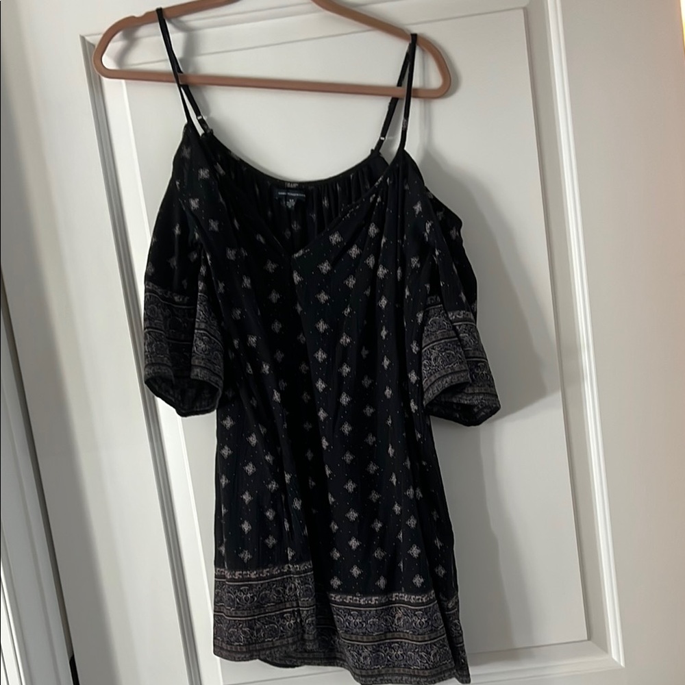 American Eagle Outfitters Black Midi Dress